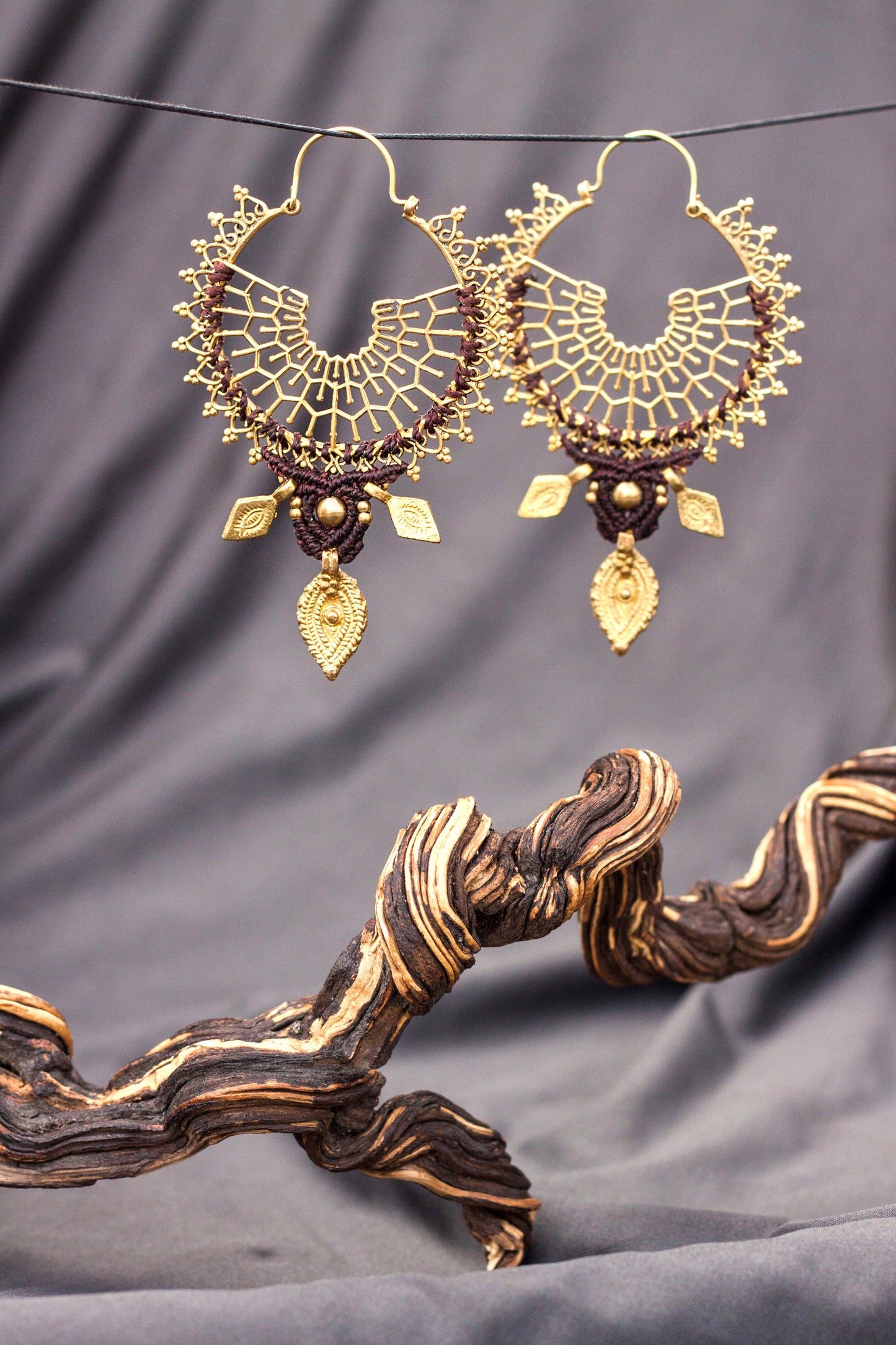 Amara's Twilight - Statement Earrings