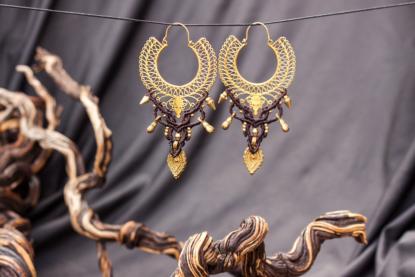 Hecate's Drop - Statement Earrings