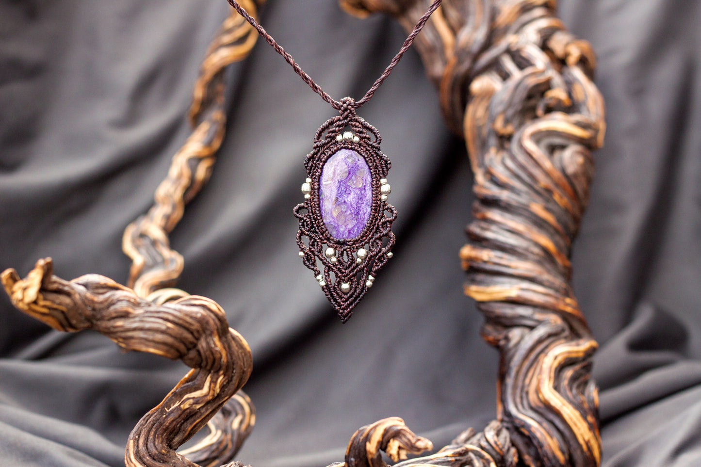 Purple Moonlight - Charoite Pendant