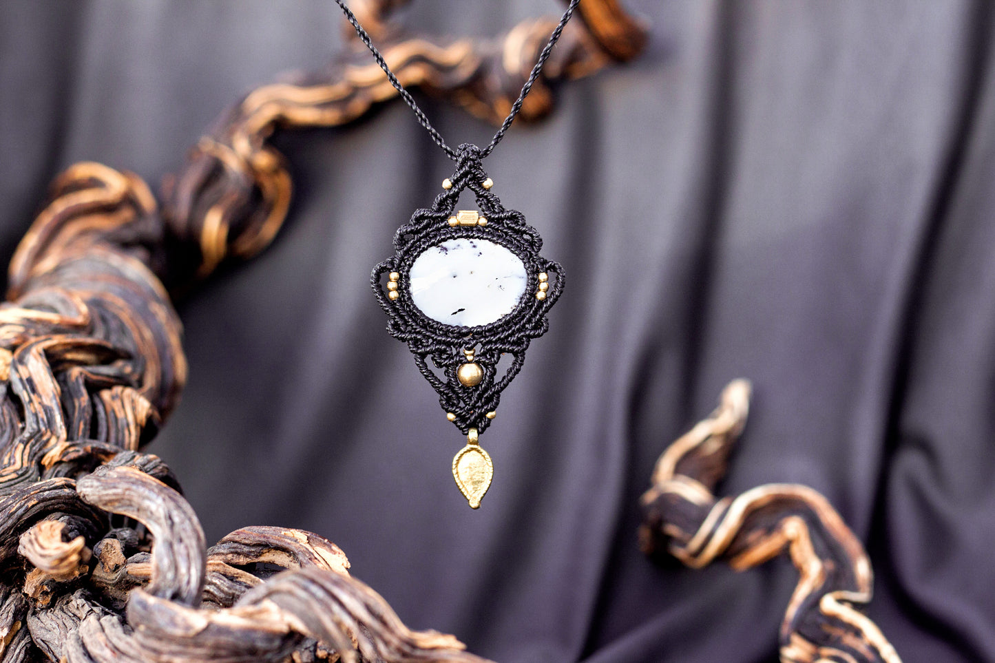 Willow Spirit - Dendritic Agate Pendant