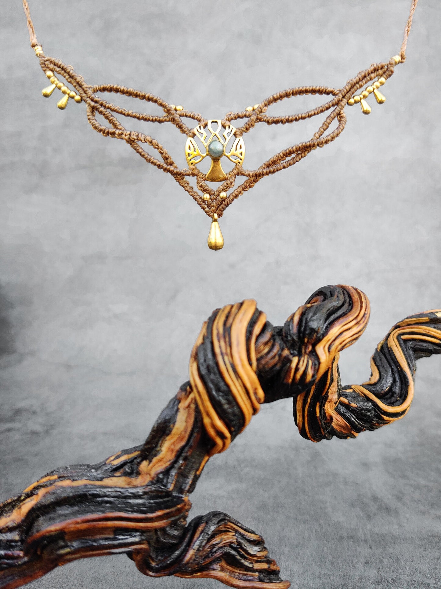 Seraphine's Glow - Tree of Life Necklace & Tiara